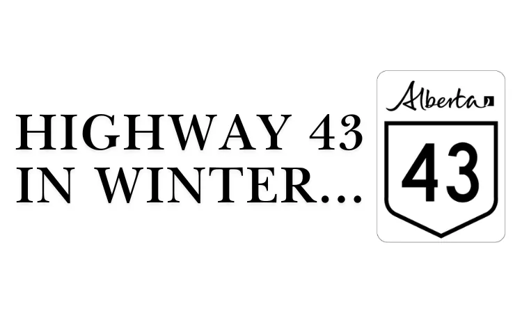 Highway 43 In Winter...