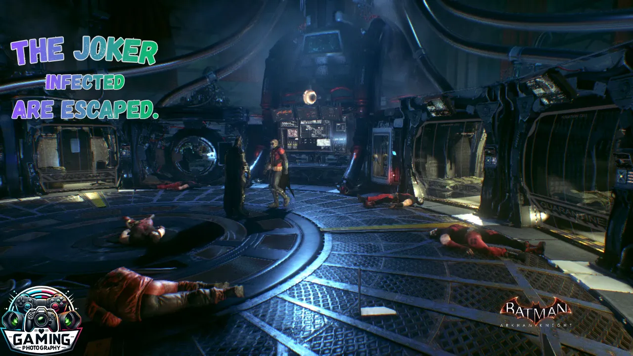 The Joker Infected Are Escaped.