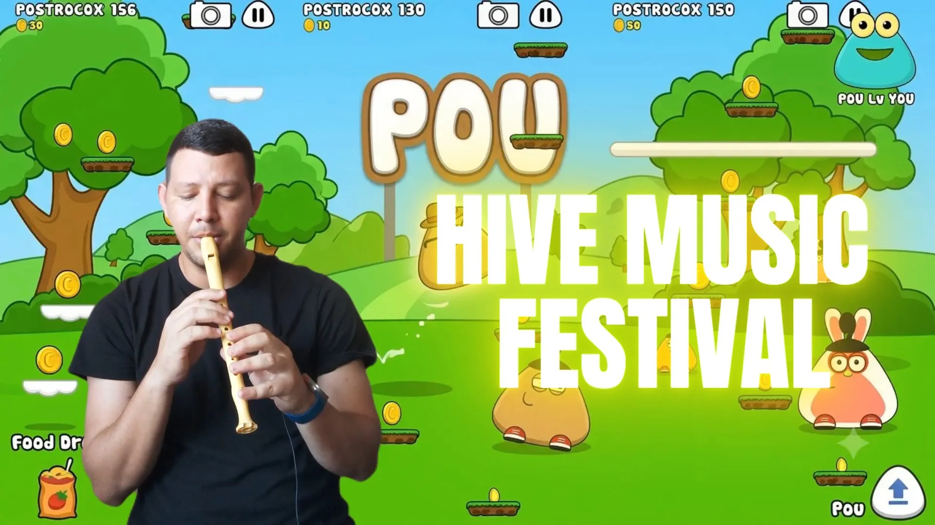 Hive Music Festival semana 197 ronda #1 - "Cancion de POU" 🎵 [Esp/Eng]🎵