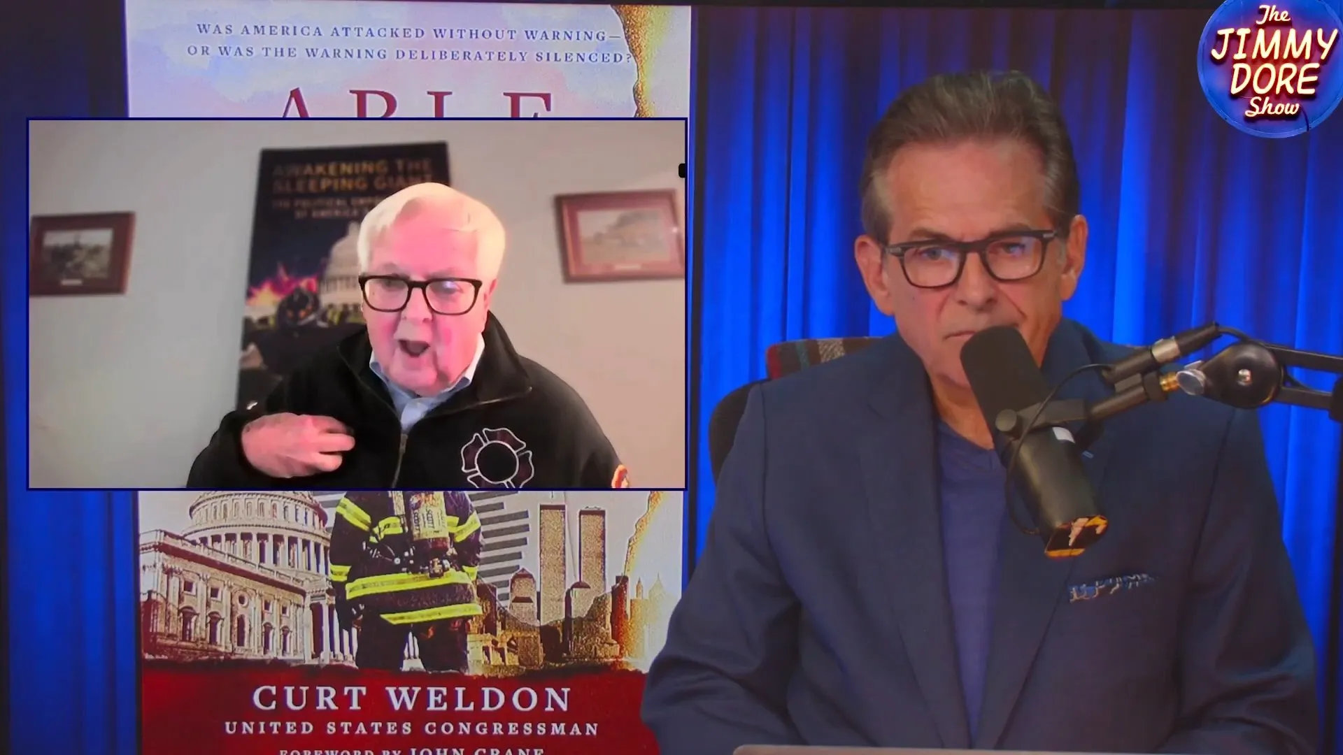 Former Congressman Curt Weldon Brings Up Dr. Judy Wood and Directed Energy on the Jimmy Dore Show
