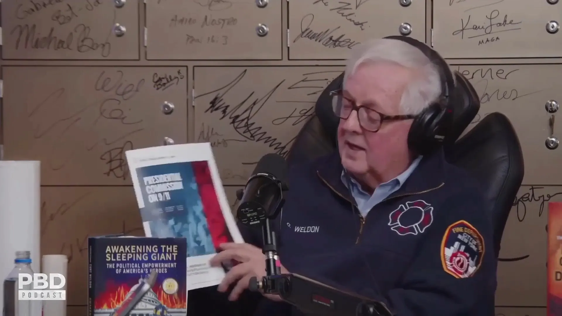 Patrick Bet David Asks Former Congressman Curt Weldon About Dr. Judy Wood and Hurricane Erin